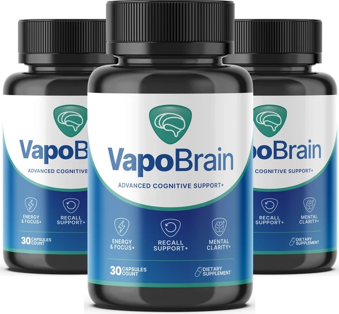 VapoBrain three bottle pack