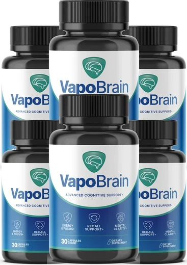 VapoBrain 6 Bottles